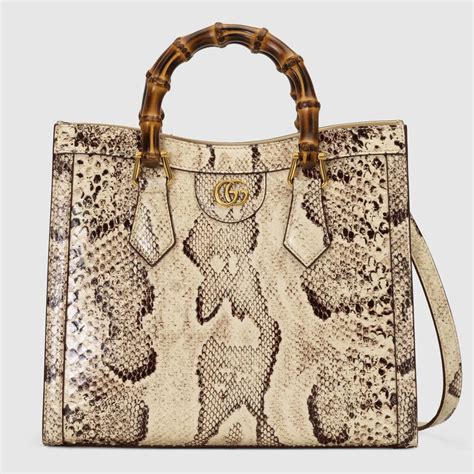 gucci black python handbag|Gucci python bag price.